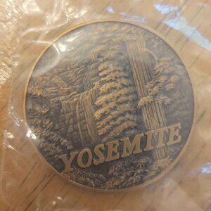 1990 Yosemite National Park Centennial Commemorative Bronze Medal 3"